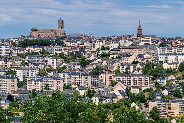 Rodez - Immobilier - CENTURY 21 Foch Immobilier - Vue de Rodez, Aveyron, France